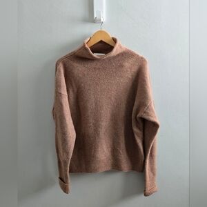 Aritzia Wilfred Brown Cashmere Sweater Large